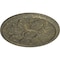 Ekena Millwork Kaya Ceiling Medallion (Fits Canopies up to 5 1/4"), 23 5/8"OD x 1 1/2"P, Witch Hazel Crackle CM23KAWHC - alternate 2